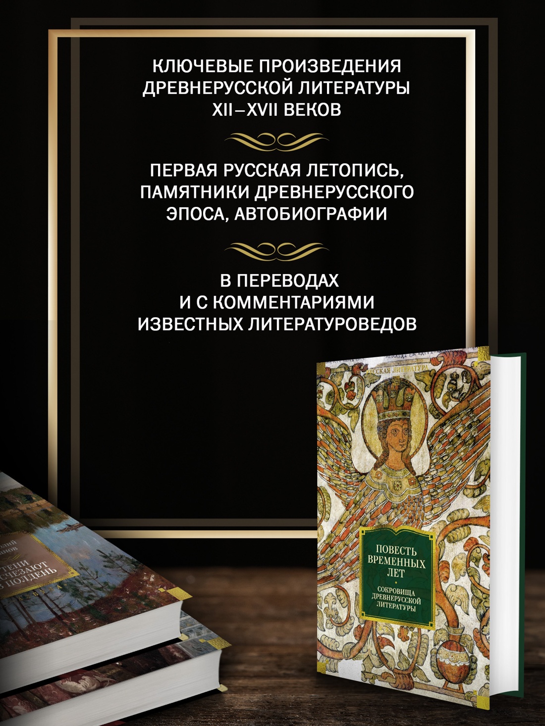 Промо материал к книге "Повесть временных лет. Сокровища древнерусской литературы" №1
