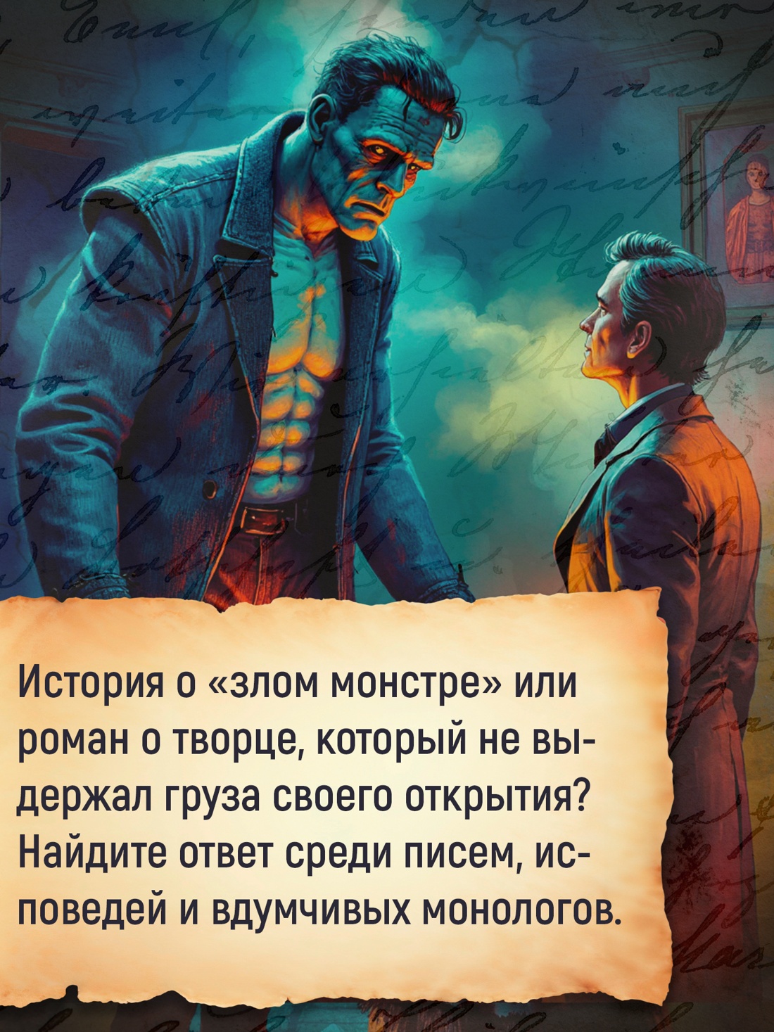 Промо материал к книге "Франкенштейн" №4
