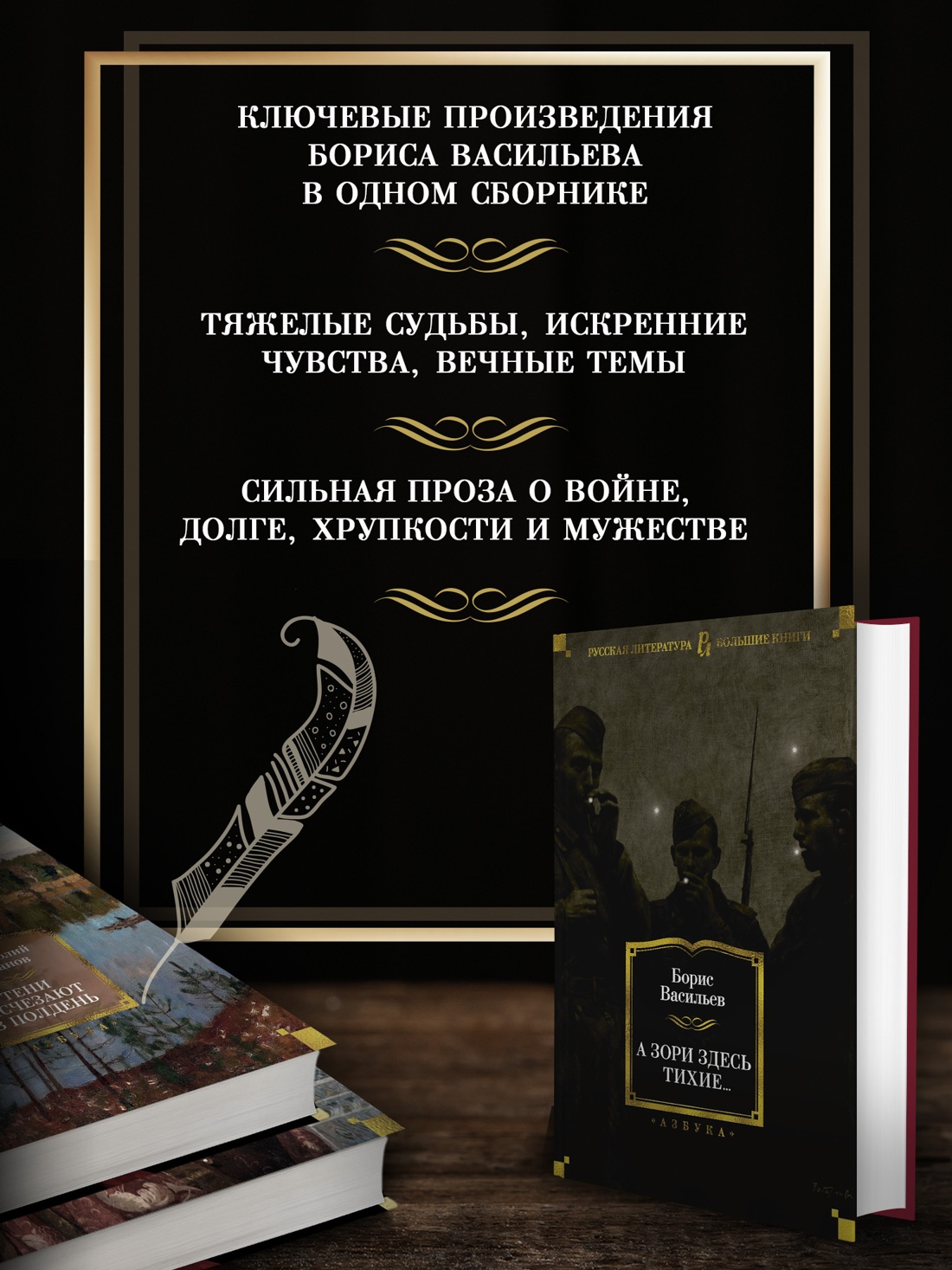 Промо материал к книге "А зори здесь тихие..." №1