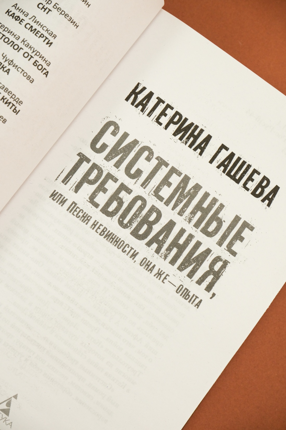 Промо материал к книге "Системные требования, или Песня невинности, она же — опыта" №4
