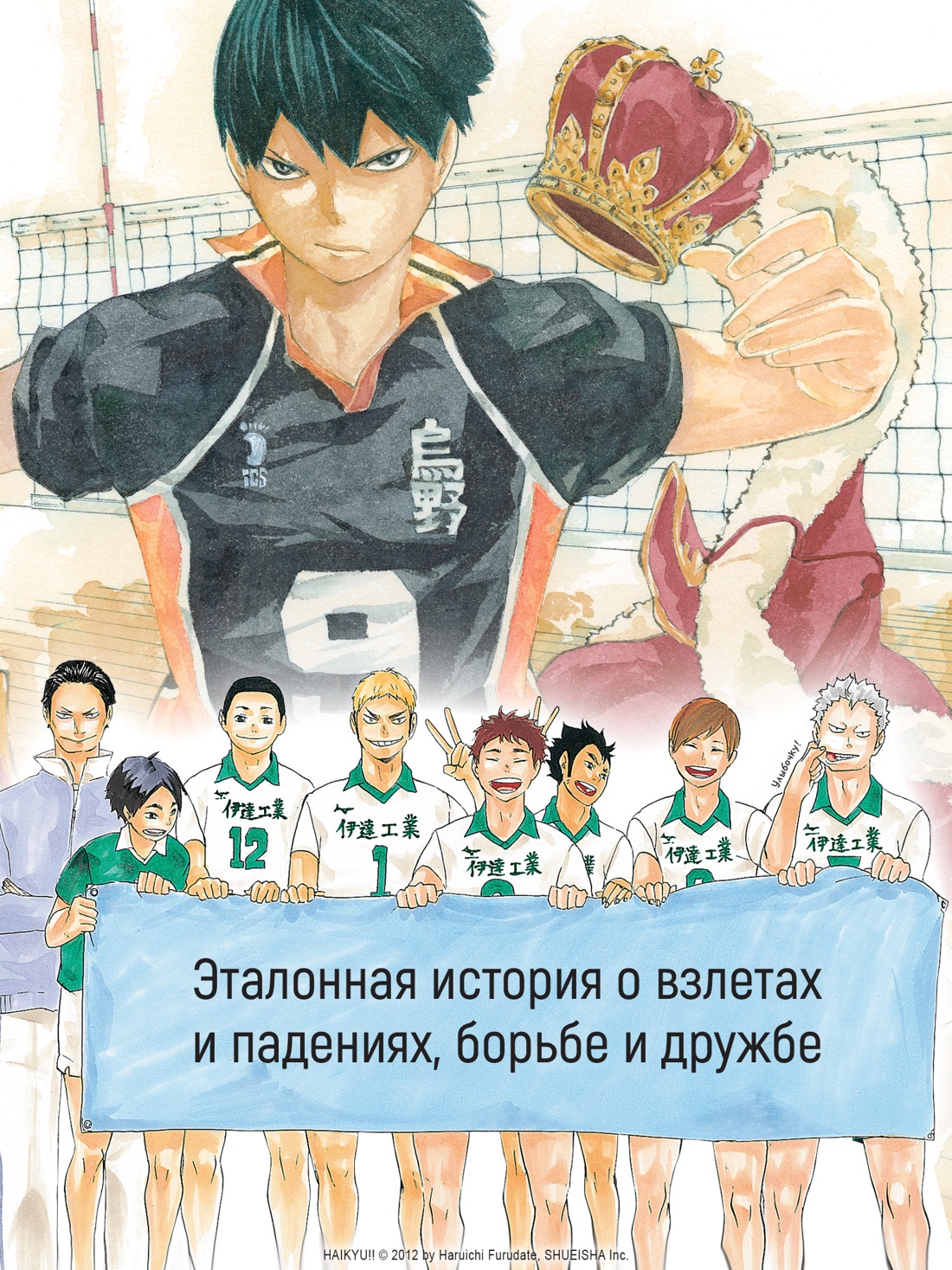 Промо материал к книге "Волейбол! Книга 4. Эволюция. Больше не одинокий Король" №2