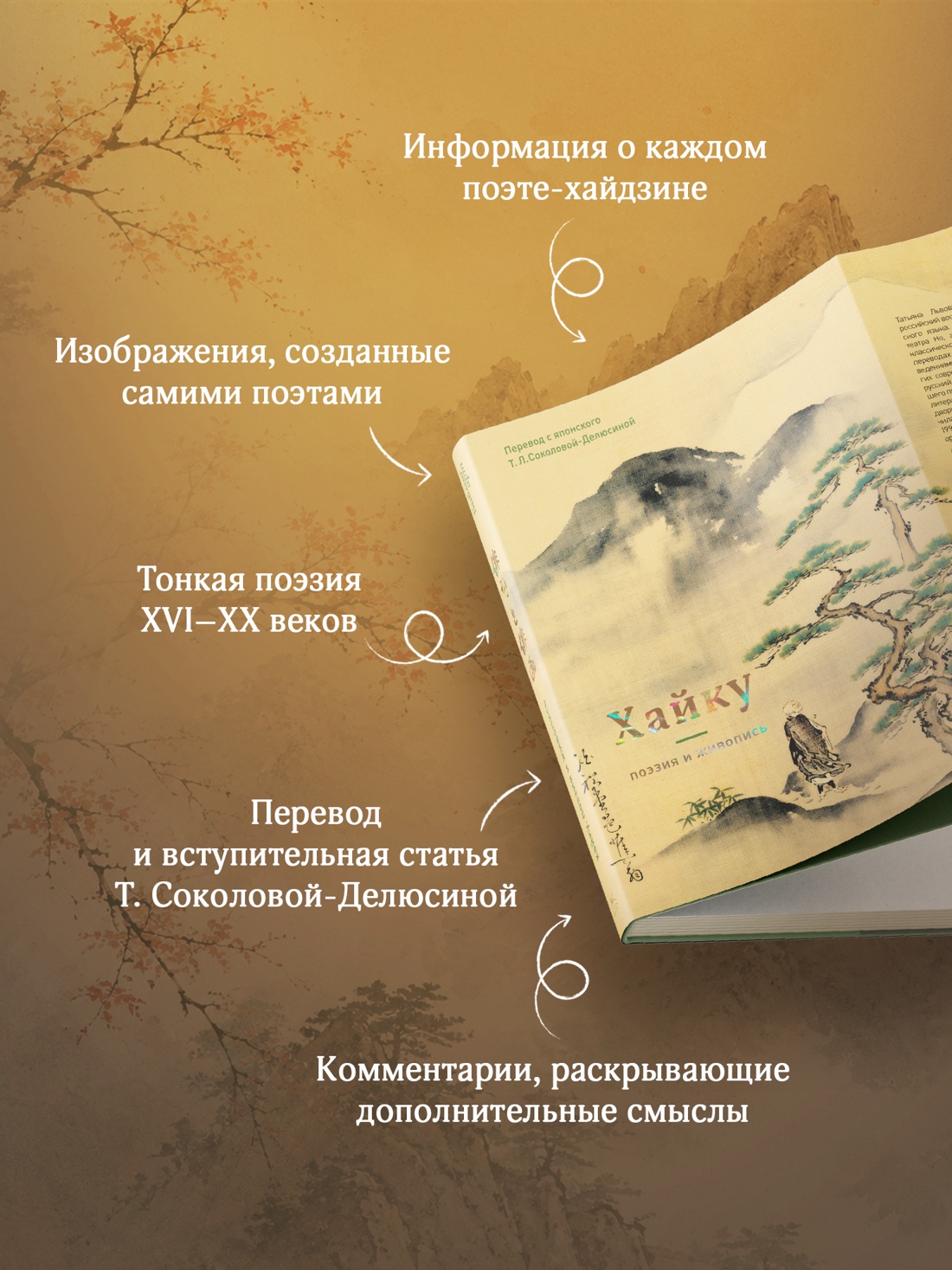 Промо материал к книге "Хайку: поэзия и живопись" №1