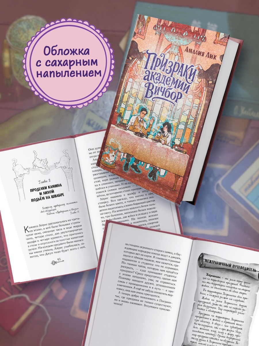 Промо материал к книге "Призраки академии Вичбор" №2