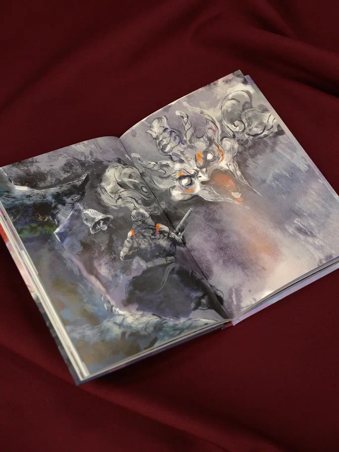 Промо материал к книге "Императорские коты-защитники. Охотники за тенями" №9