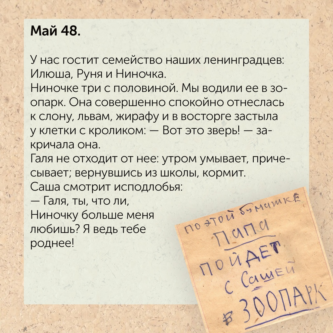 Промо материал к книге "Дневник матери" №5