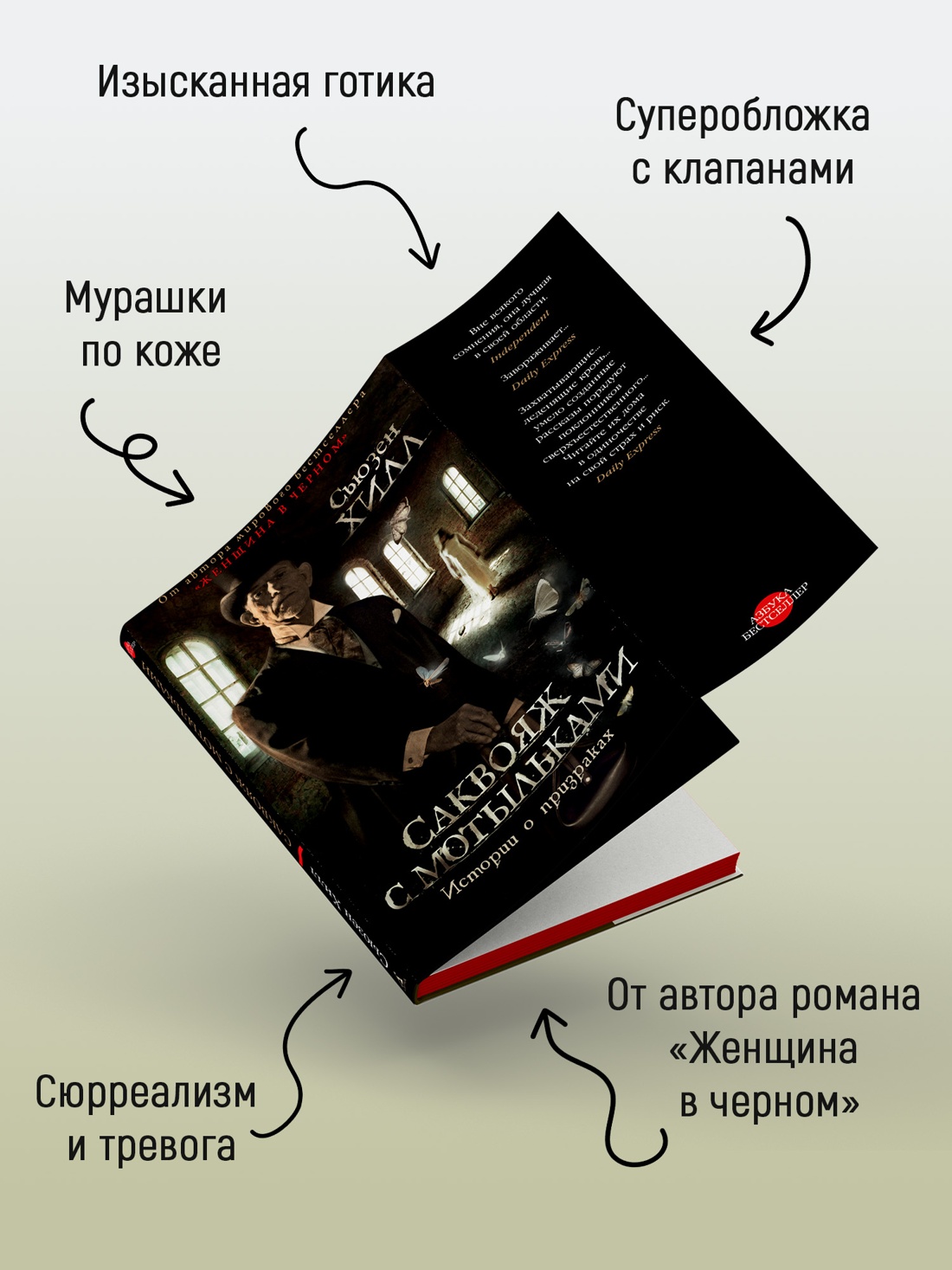 Промо материал к книге "Саквояж с мотыльками. Истории о призраках" №2