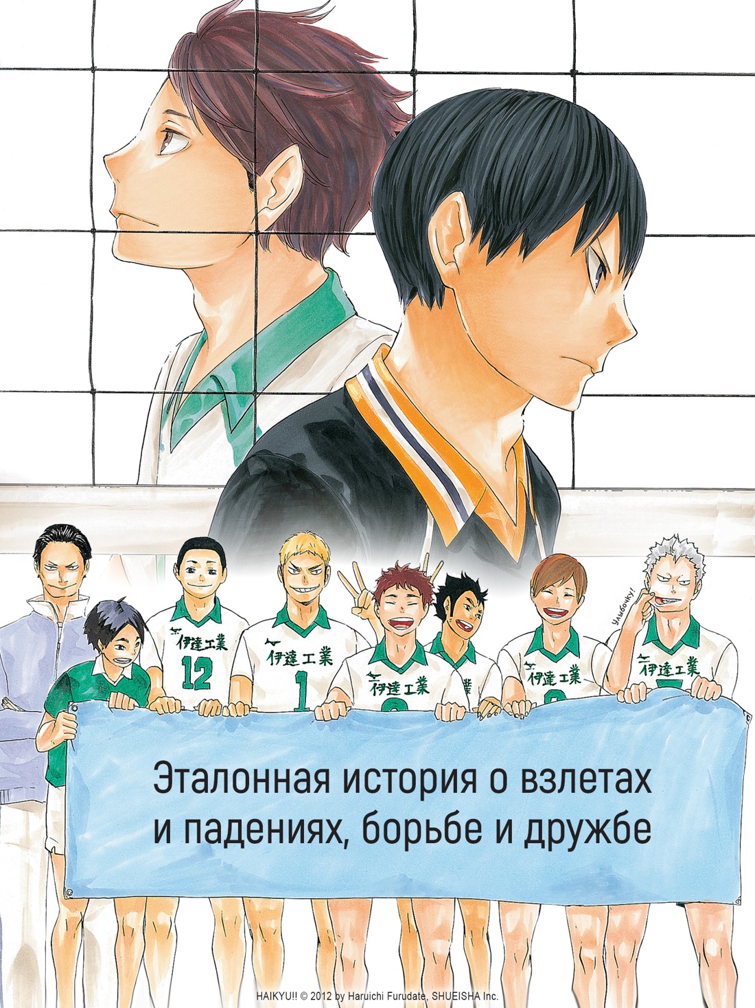 Промо материал к книге "Волейбол! Книга 3. Межшкольный турнир начинается! Схватка связующих" №2