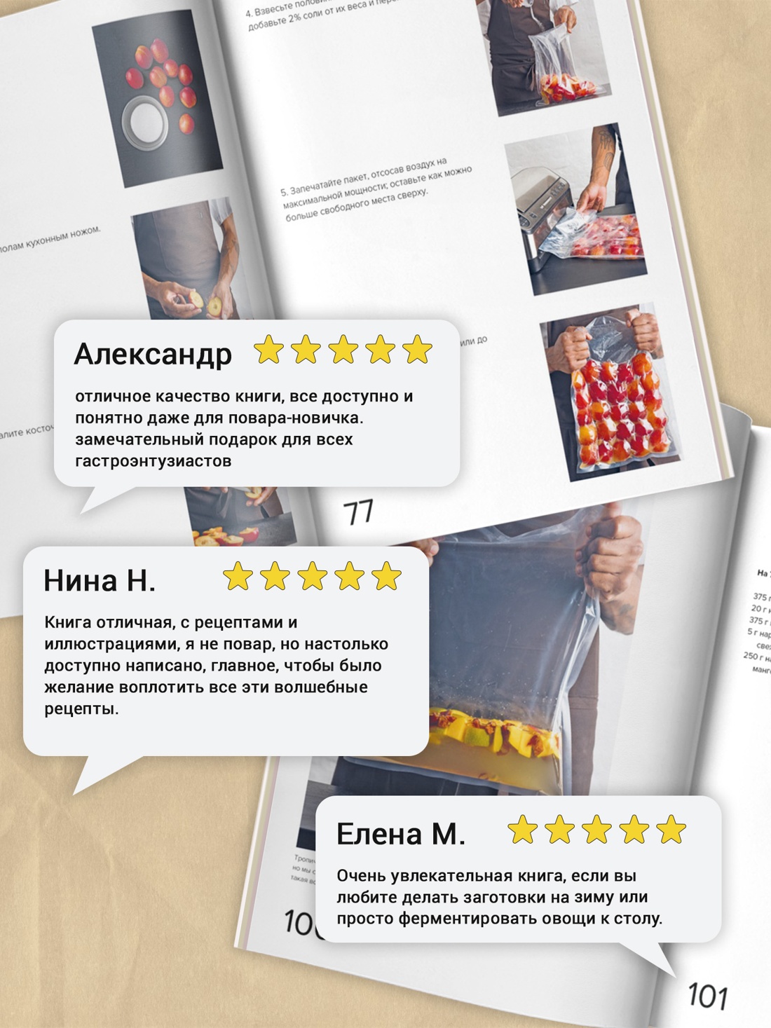 Промо материал к книге "Гид по ферментации от Noma" №1