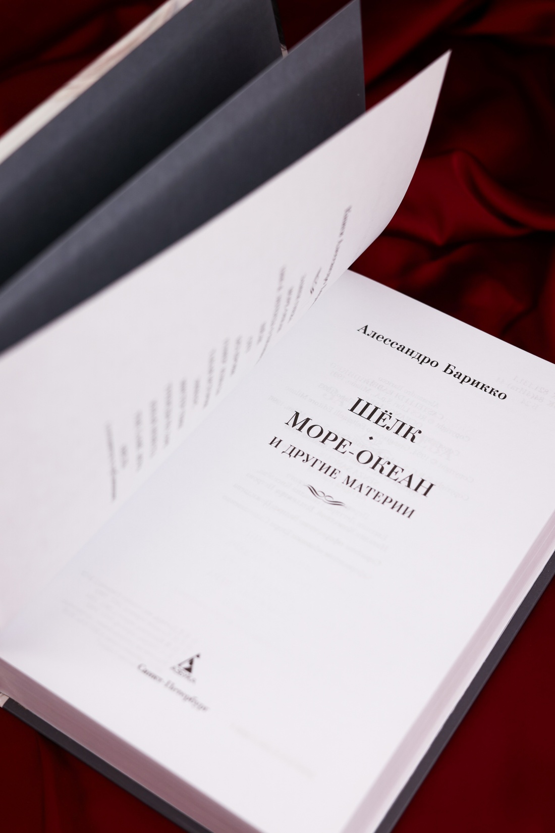 Промо материал к книге "Шёлк, Море-океан и другие материи" №6