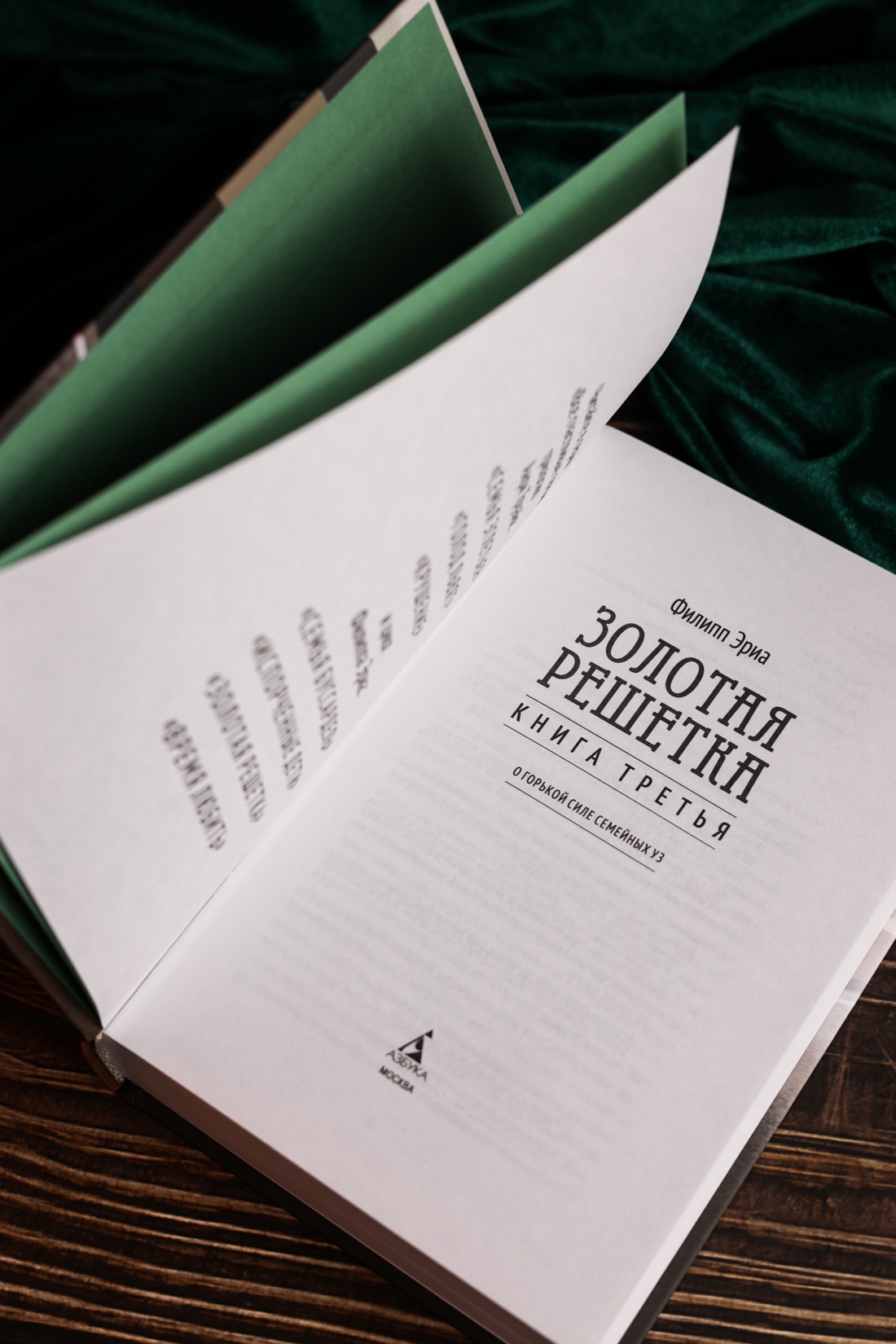 Промо материал к книге "Золотая решетка" №3