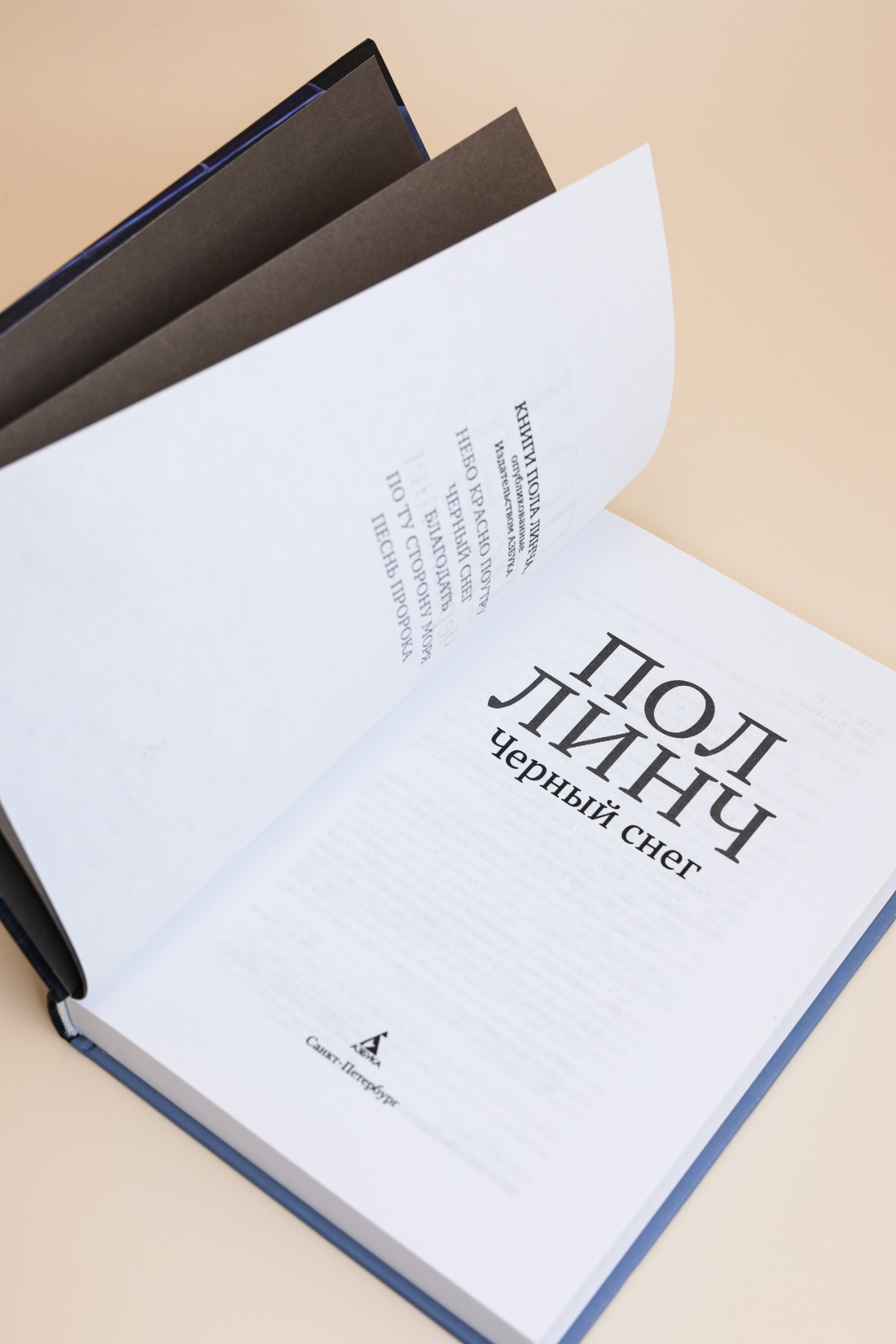 Промо материал к книге "Черный снег" №9