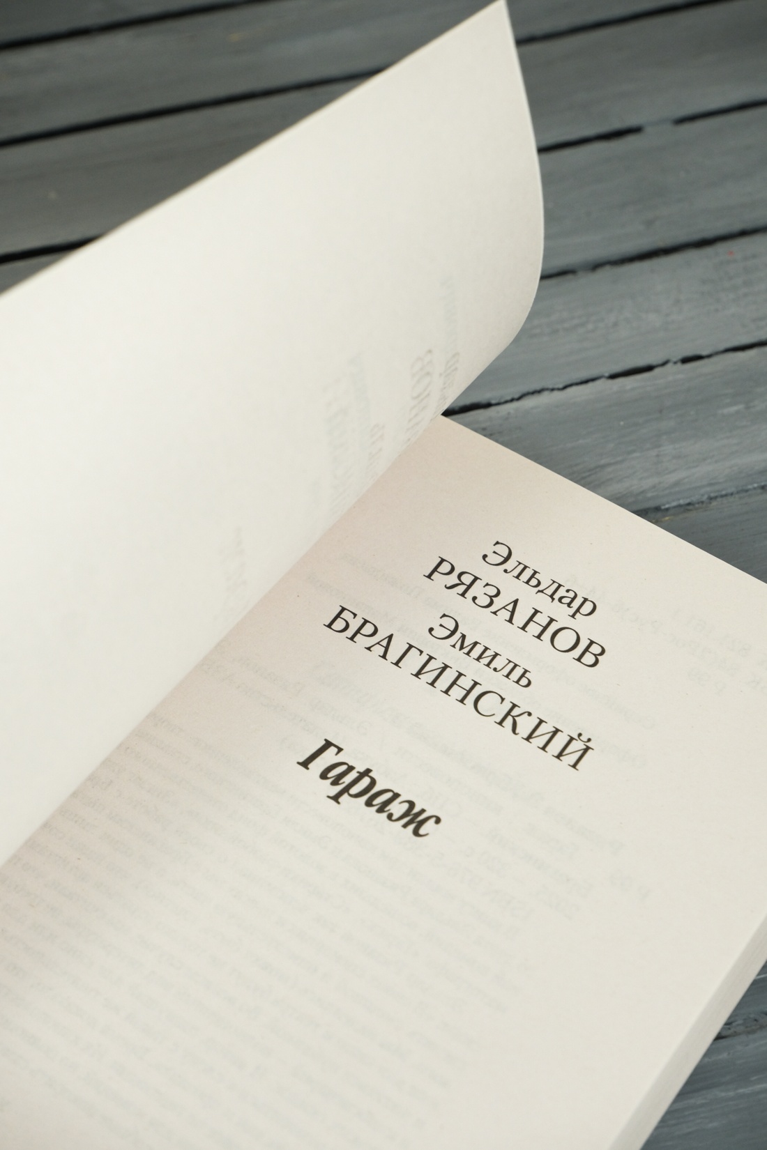 Промо материал к книге "Гараж" №6