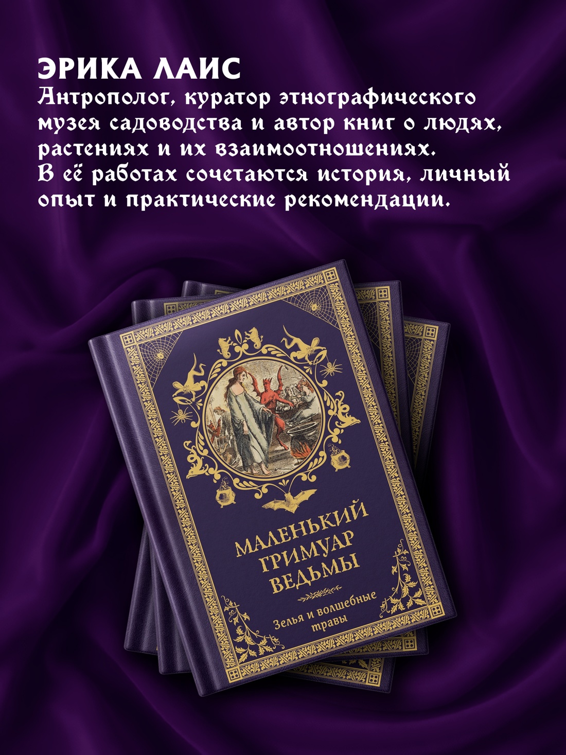 Промо материал к книге "Маленький гримуар ведьмы. Зелья и волшебные травы" №4
