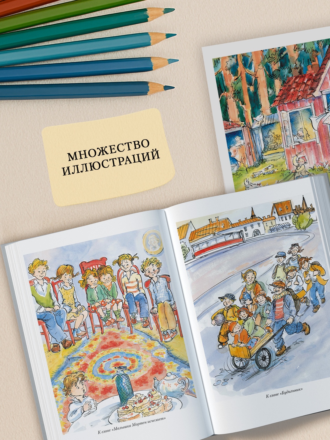 Промо материал к книге "Папа, мама, бабушка и восемь детей. Все приключения" №2
