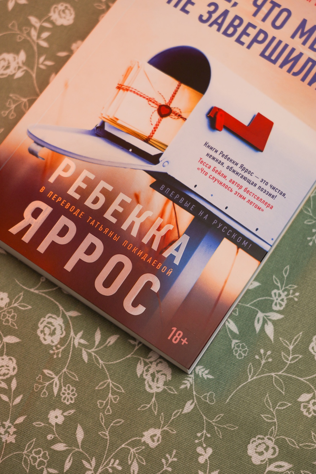 Промо материал к книге "Всё, что мы не завершили" №8