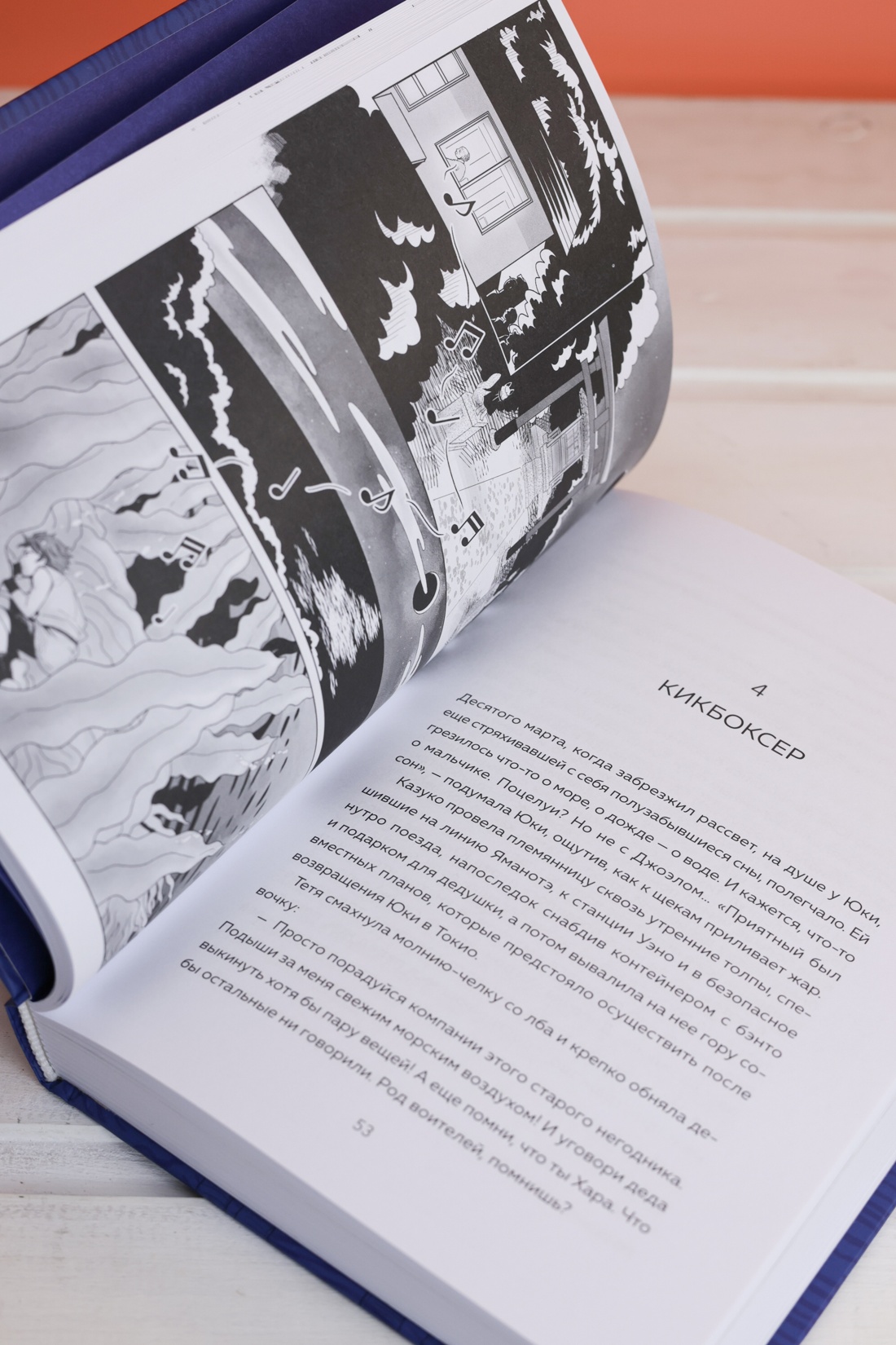 Промо материал к книге "Девочка и цунами" №9