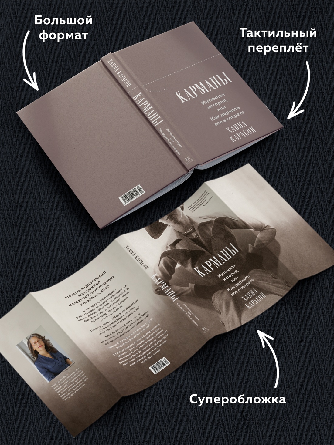 Промо материал к книге "Карманы. Интимная история, или Как держать все в секрете" №2