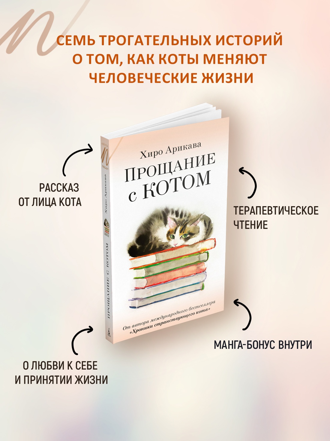 Промо материал к книге "Прощание с котом" №0
