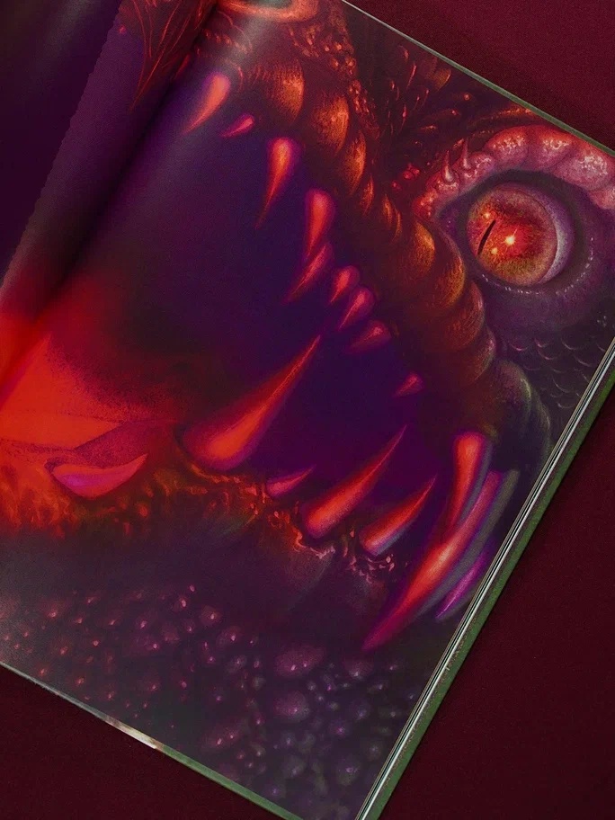 Промо материал к книге "Легендарные драконы" №12
