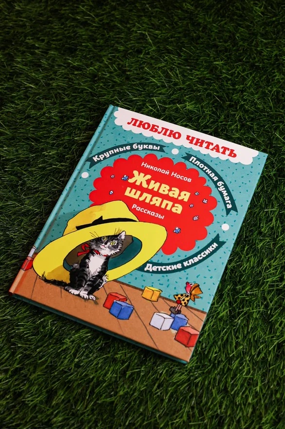 Промо материал к книге "Живая шляпа. Рассказы (Люблю читать. Книги для первого самостоятельного чтения)" №5