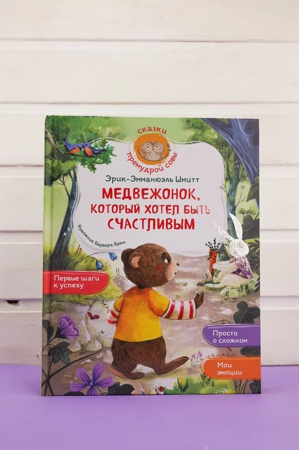 Промо материал к книге "Медвежонок, который хотел быть счастливым" №0