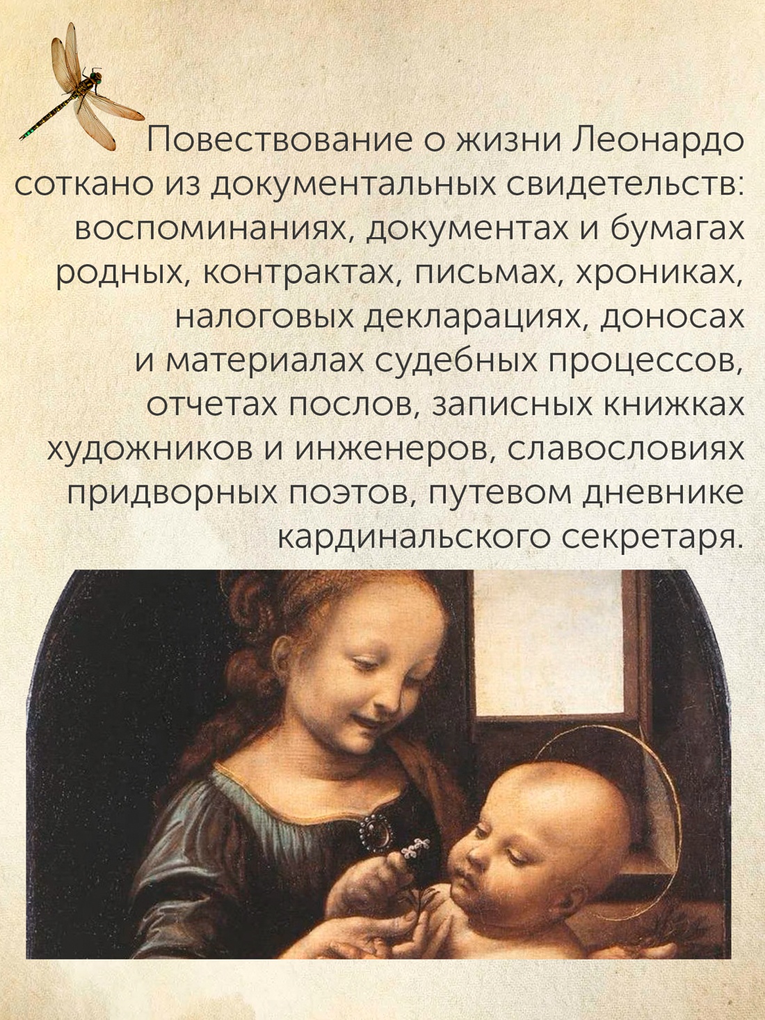 Промо материал к книге "Жизнь Леонардо, мальчишки из Винчи, разностороннего гения, скитальца" №4