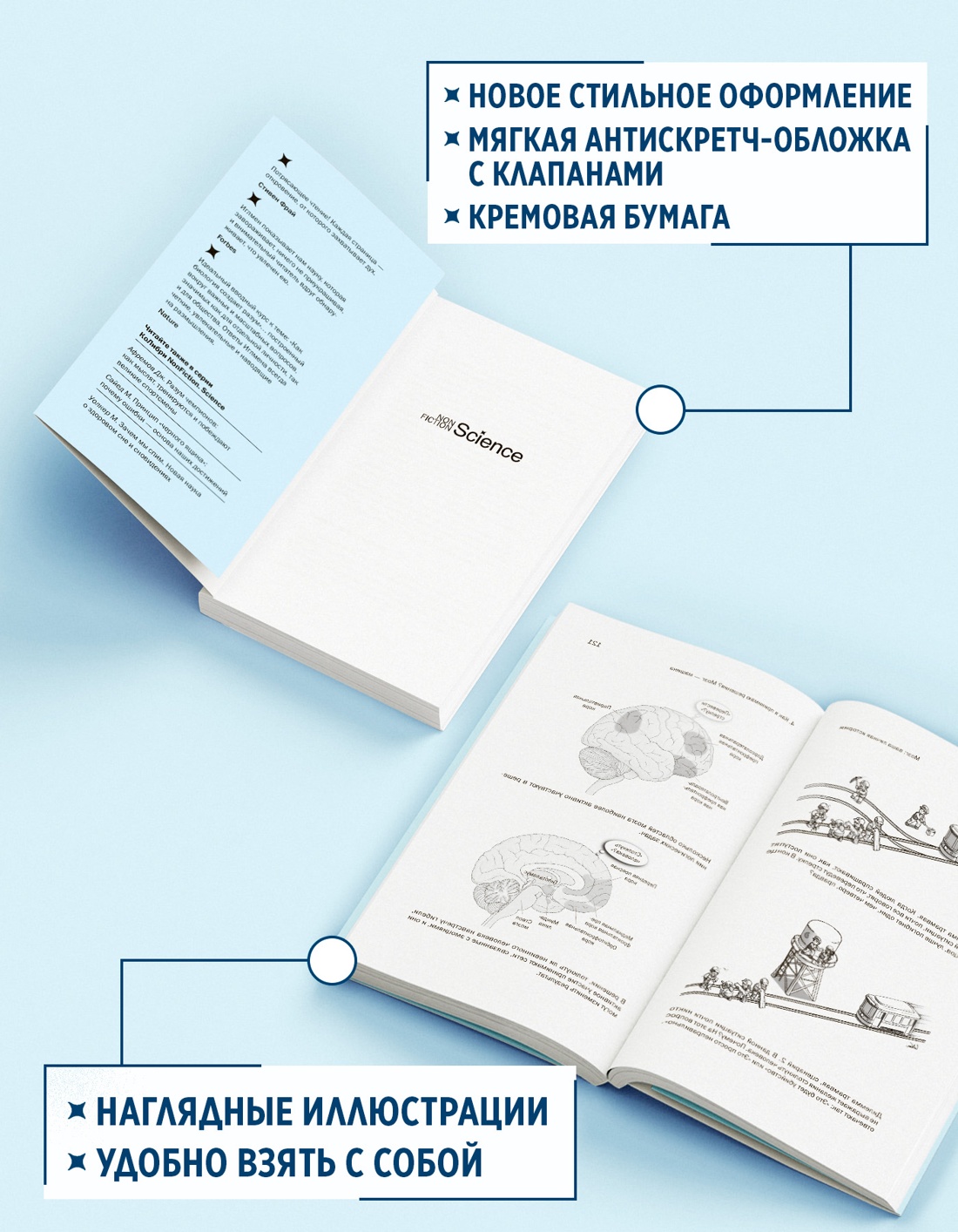 Промо материал к книге "Мозг: ваша личная история" №1