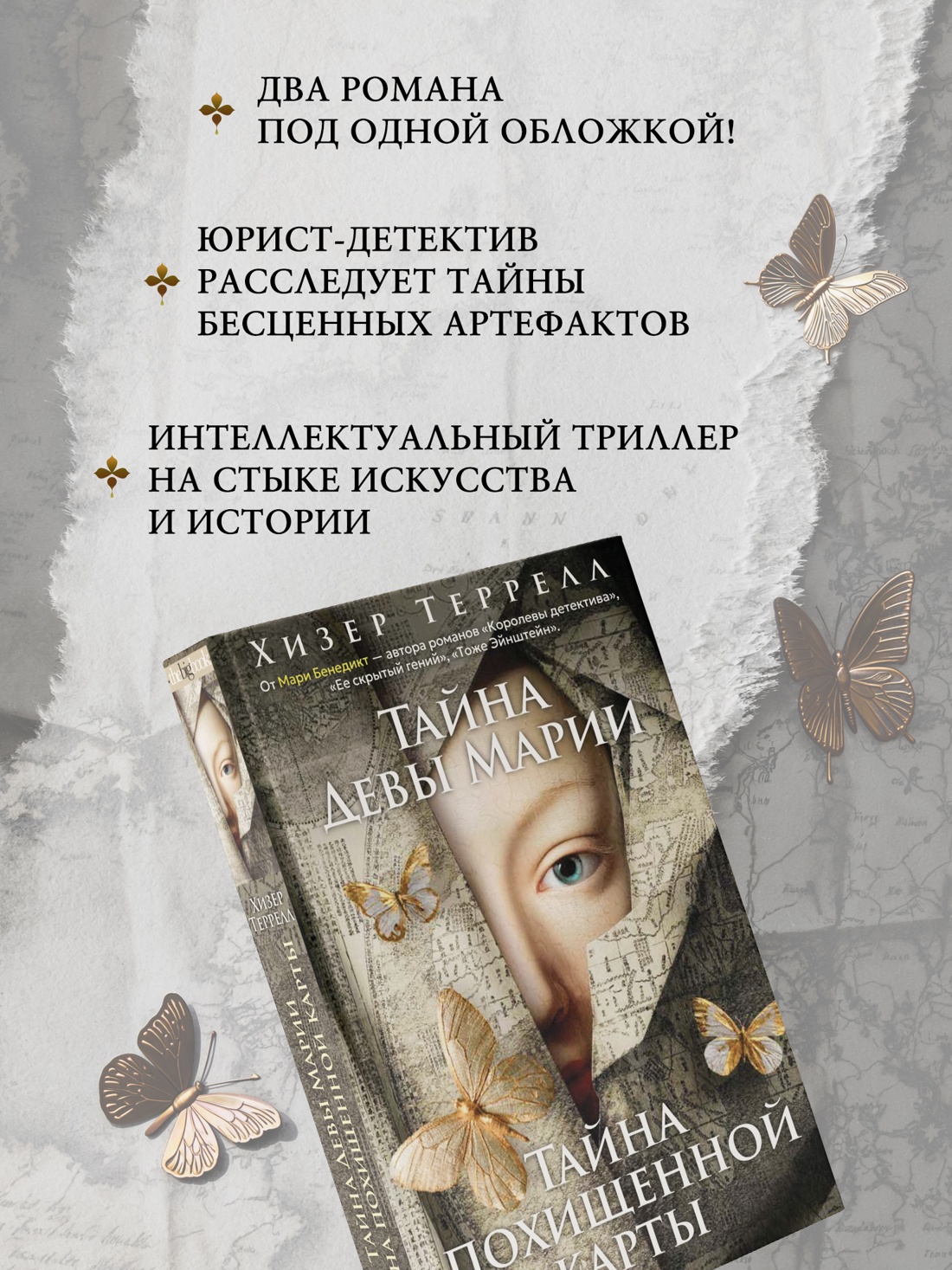 Промо материал к книге "Тайна Девы Марии.Тайна похищенной карты" №1