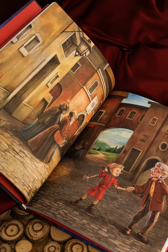 Промо материал к книге "Буратино. Официальная новеллизация для детей (с цветными иллюстрациями)" №9