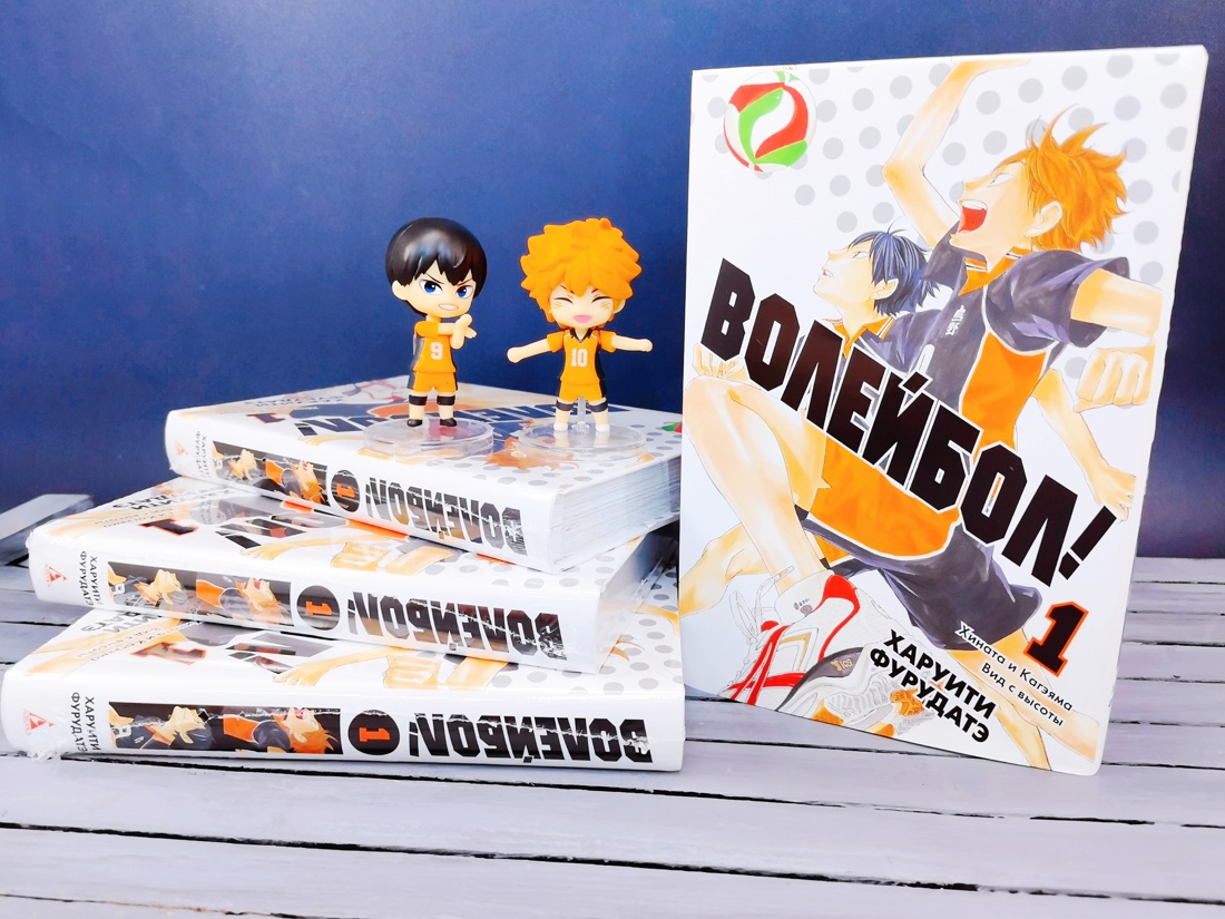 Промо материал к книге "Волейбол! Книга 1. Хината и Кагэяма. Вид с высоты" №8