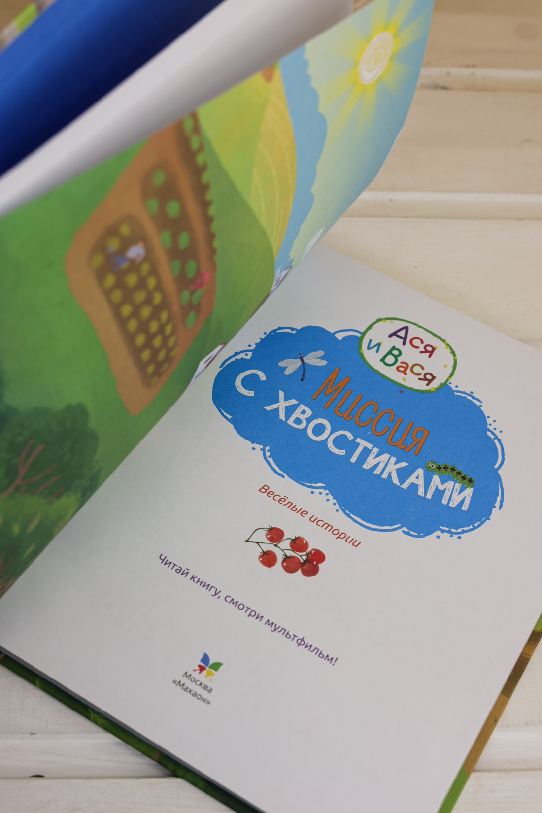 Промо материал к книге "Ася и Вася. Миссия с хвостиками" №4