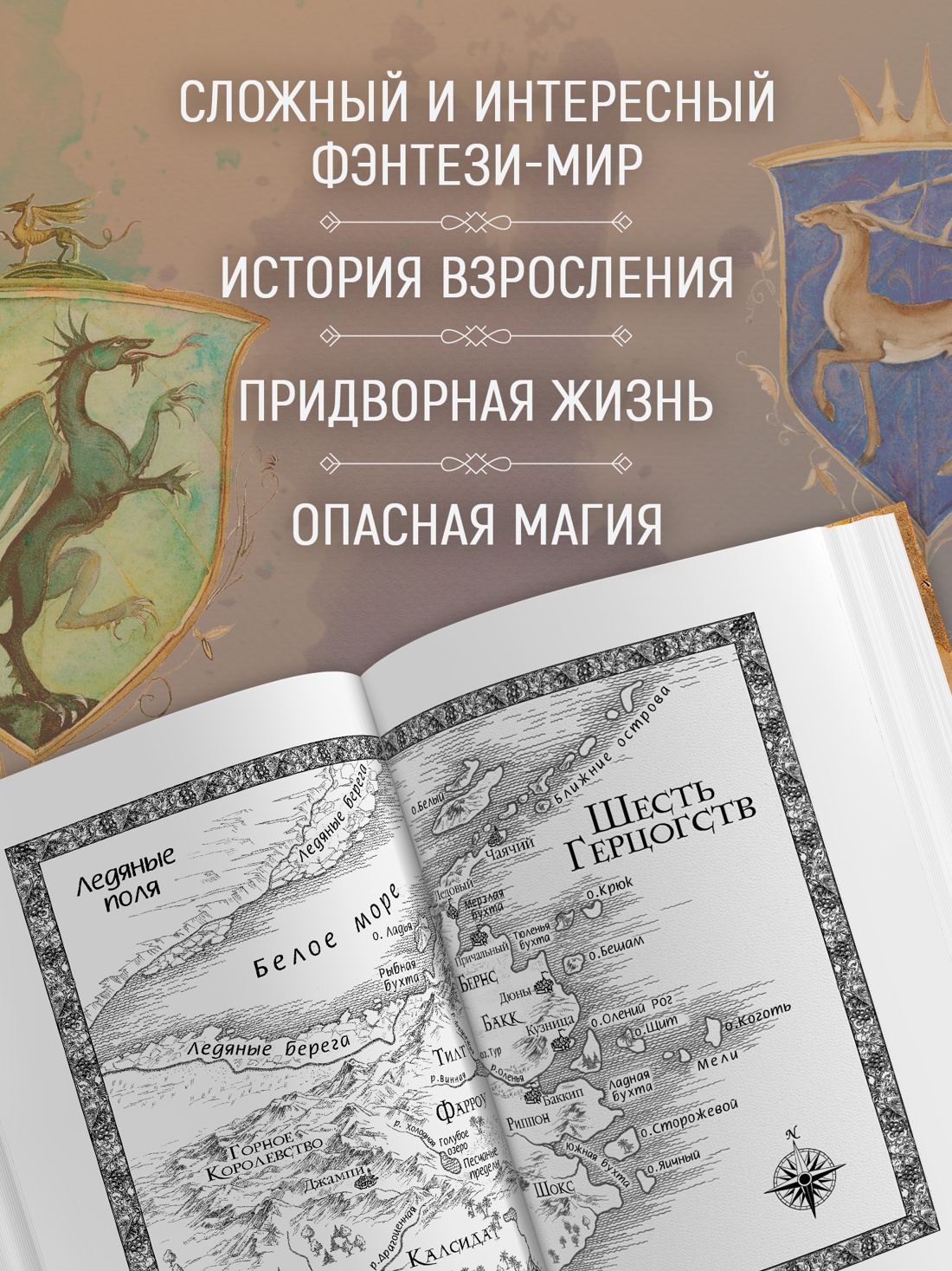 Промо материал к книге "Сага о Видящих. Книги 1 и 2. Ученик убийцы. Королевский убийца" №1