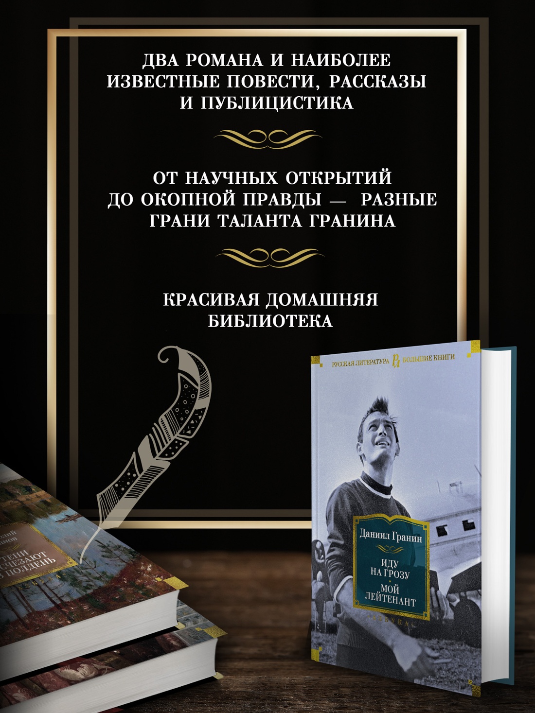 Промо материал к книге "Иду на грозу. Мой лейтенант" №1