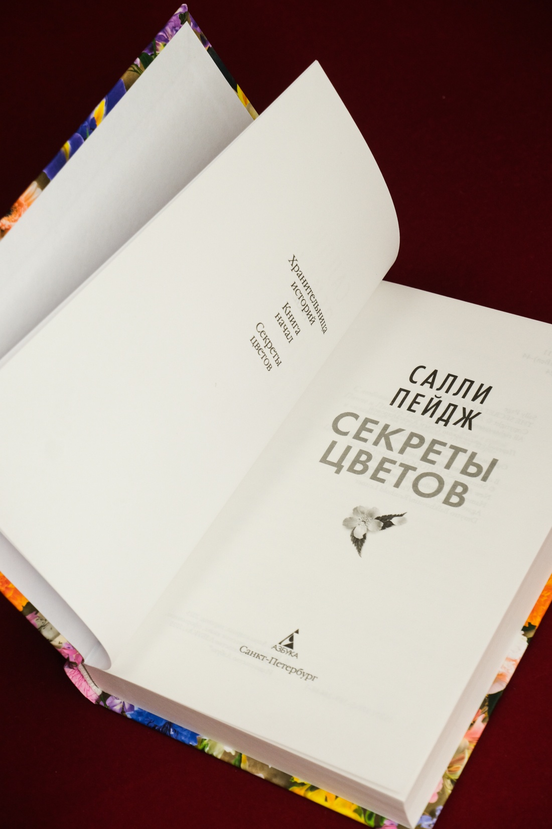 Промо материал к книге "Секреты цветов" №9