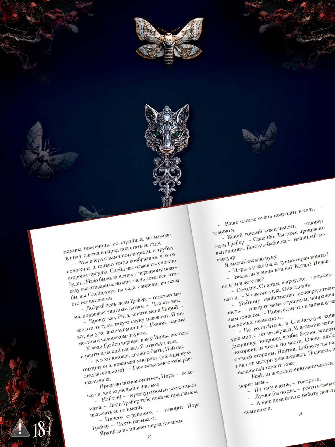 Промо материал к книге "Голодный дом" №2