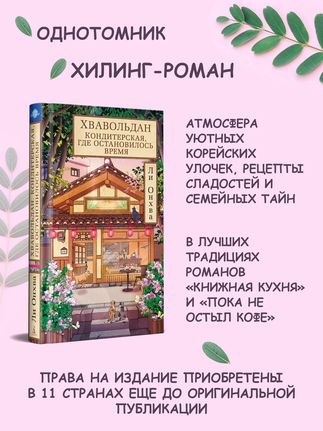 Промо материал к книге "Хвавольдан. Кондитерская, где остановилось время" №1