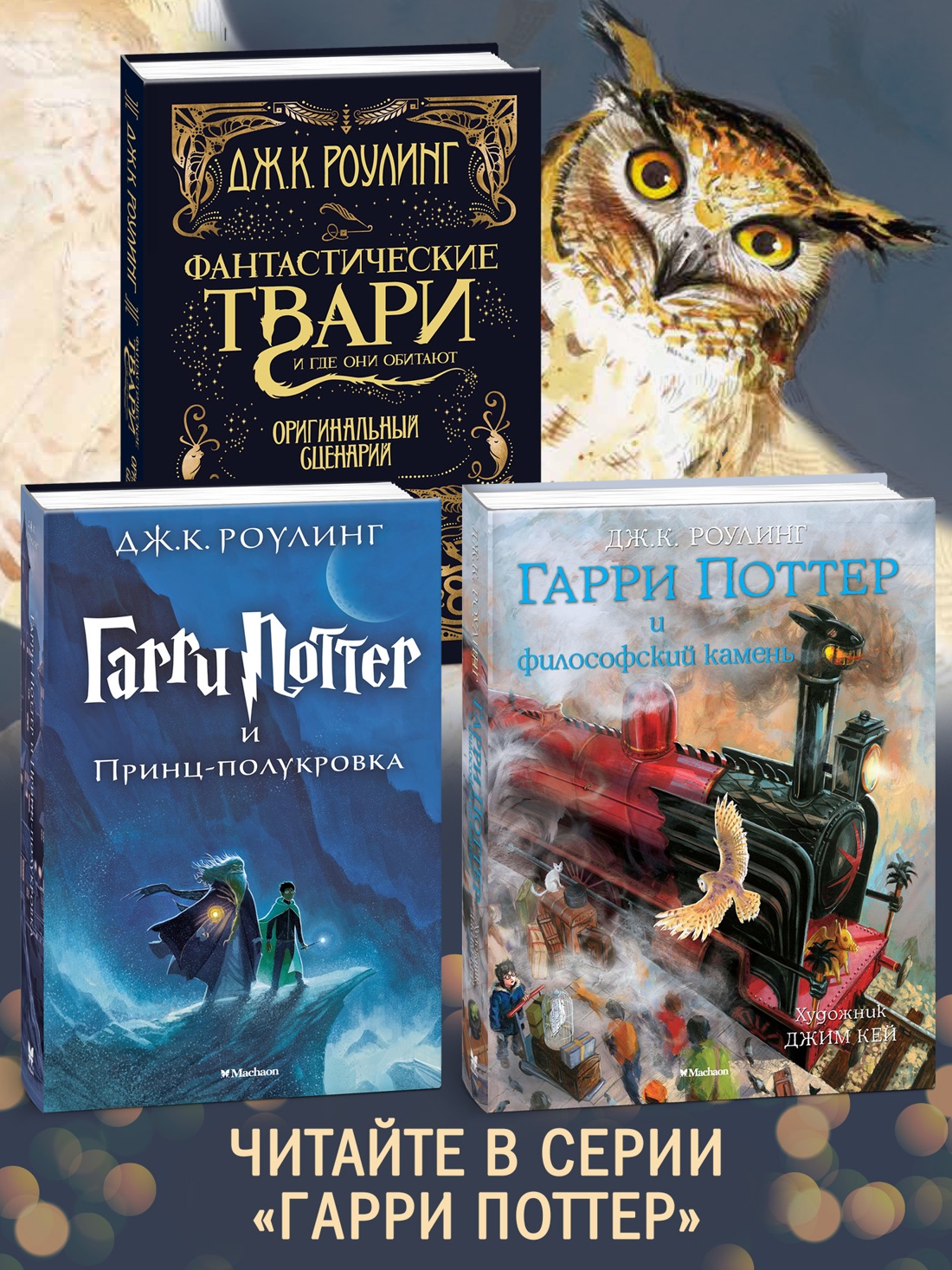 Промо материал к книге "Гарри Поттер и Принц-полукровка (Гриффиндор)" №3