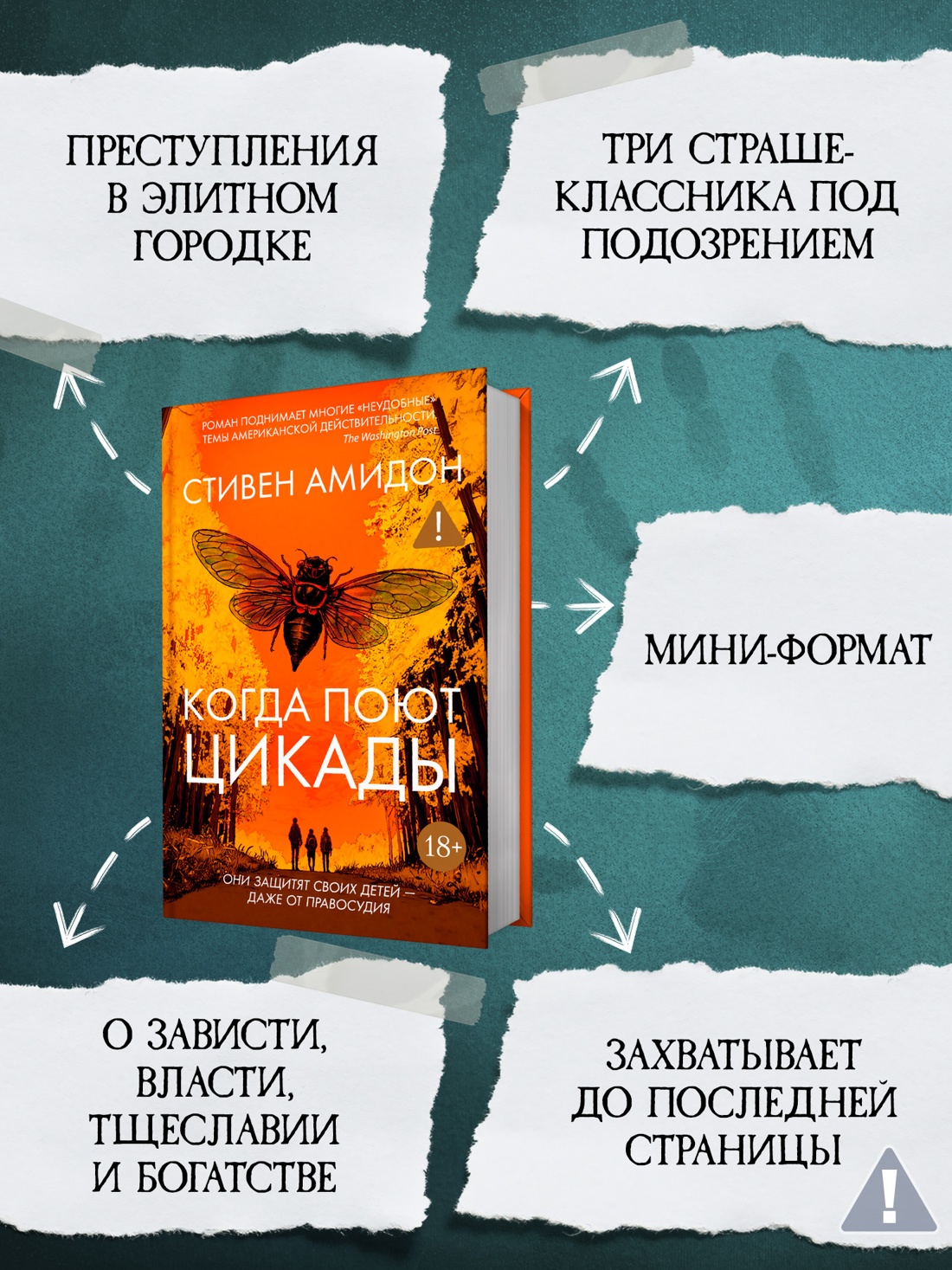Промо материал к книге "Когда поют цикады" №1