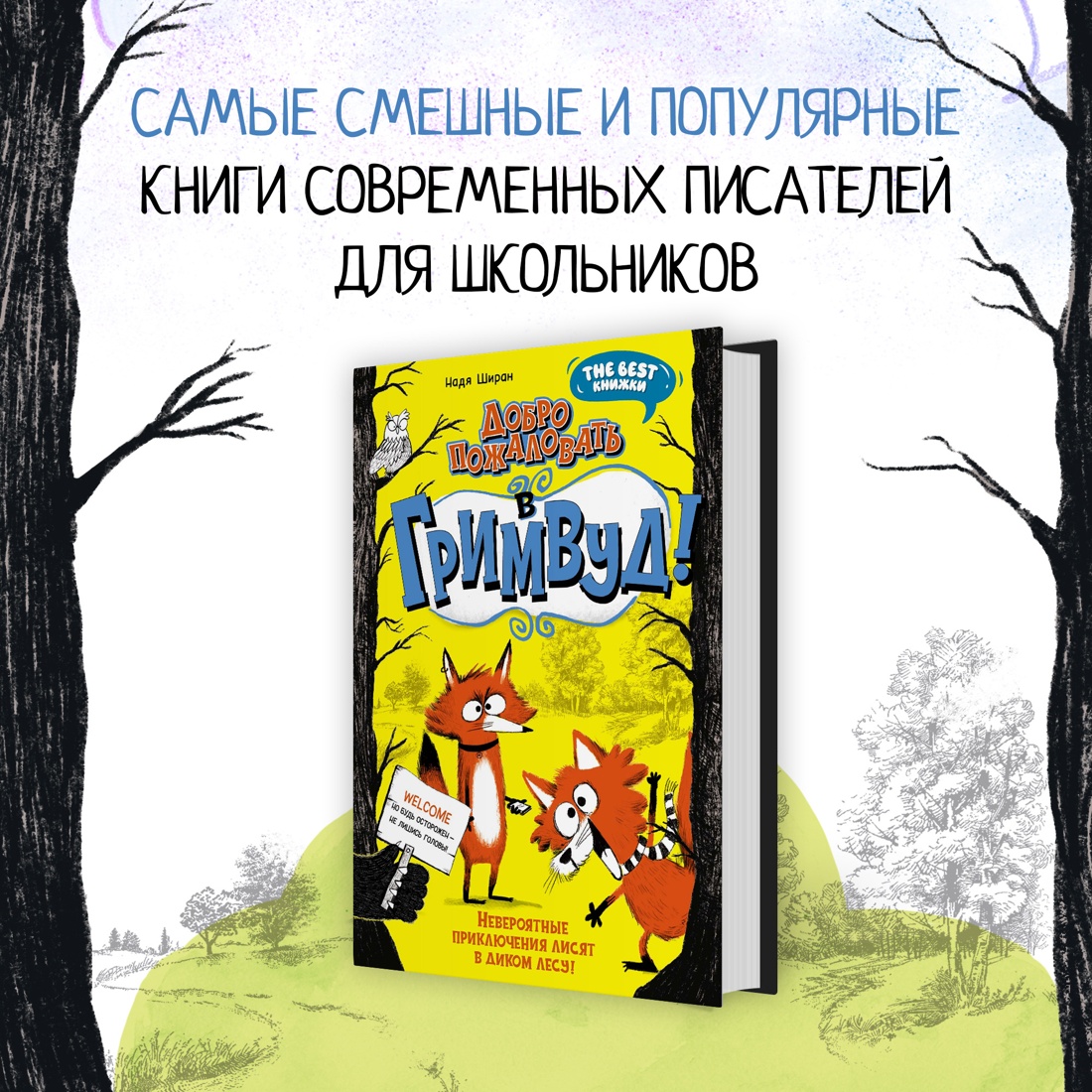 Промо материал к книге "Добро пожаловать в Гримвуд!" №0