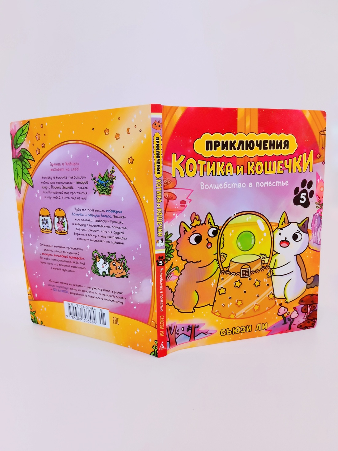 Промо материал к книге "Приключения котика и кошечки. Кн. 5. Волшебство в поместье" №11