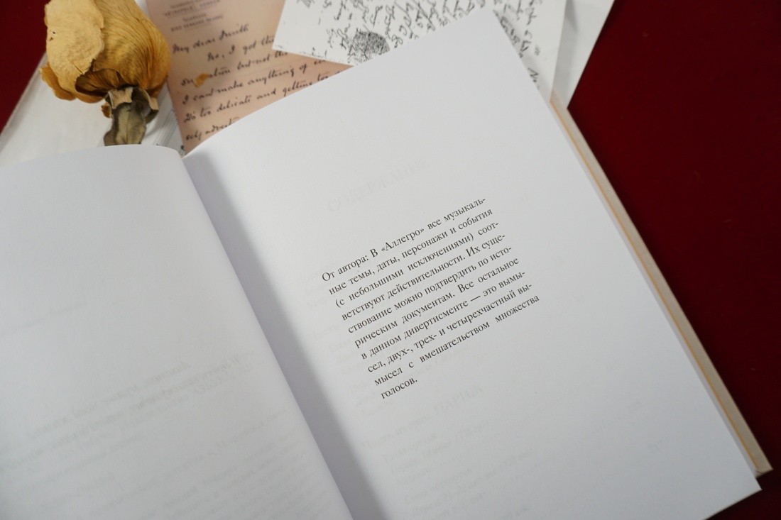 Промо материал к книге "Аллегро" №6