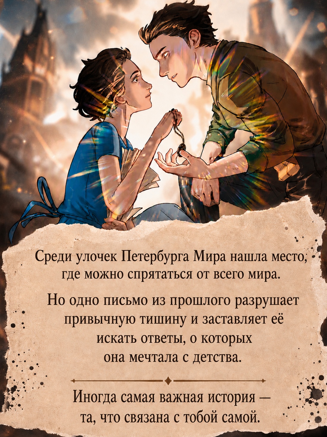 Промо материал к книге "Девушка из книжного переулка" №2