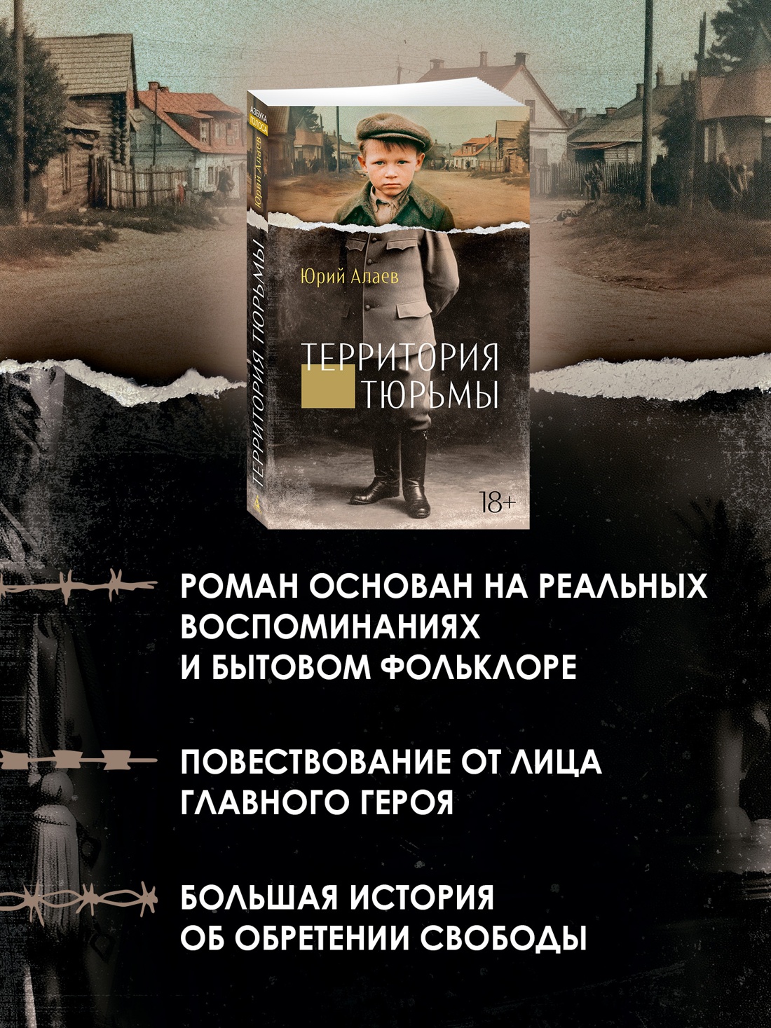 Промо материал к книге "Территория тюрьмы" №0