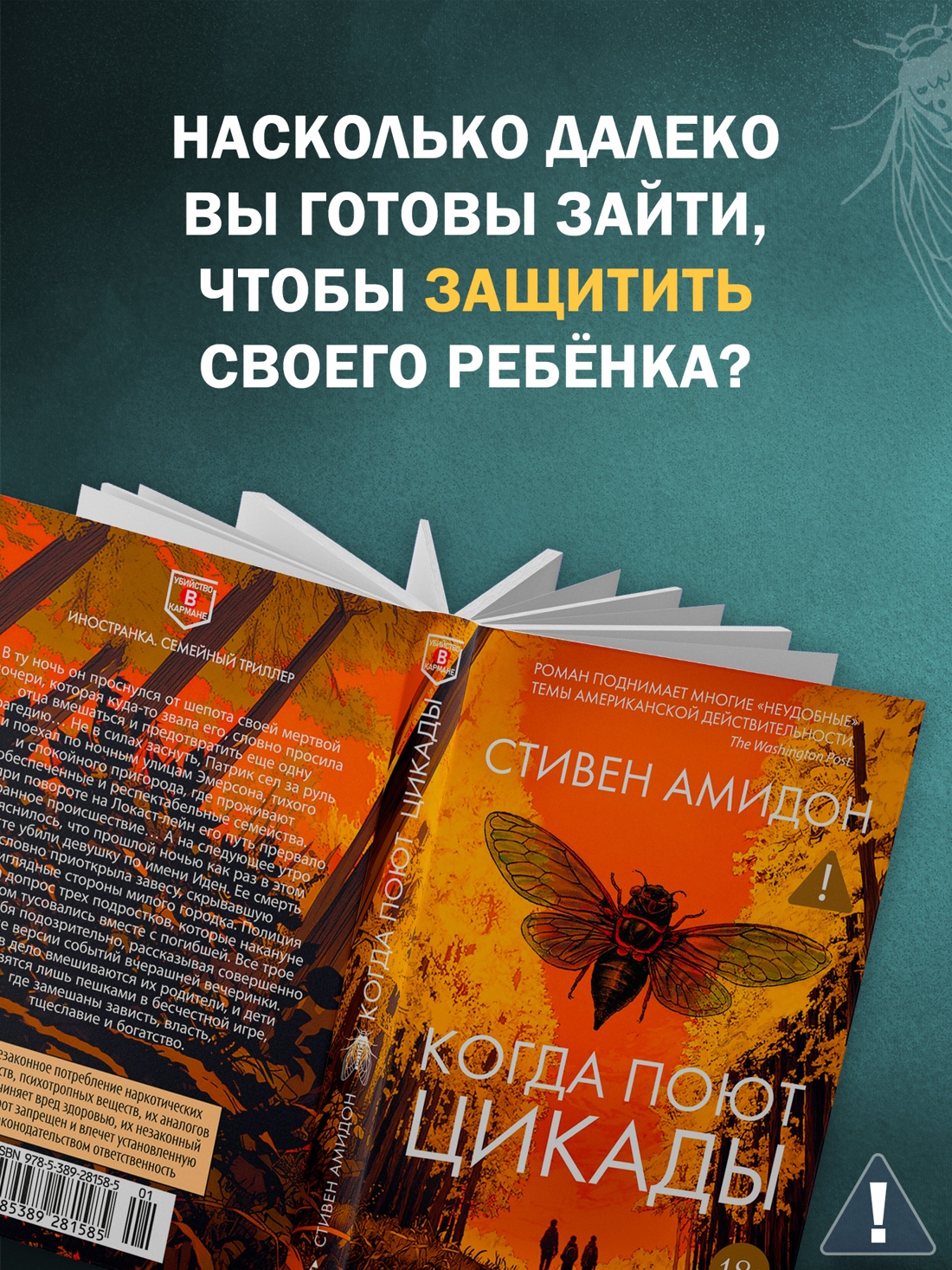 Промо материал к книге "Когда поют цикады" №3