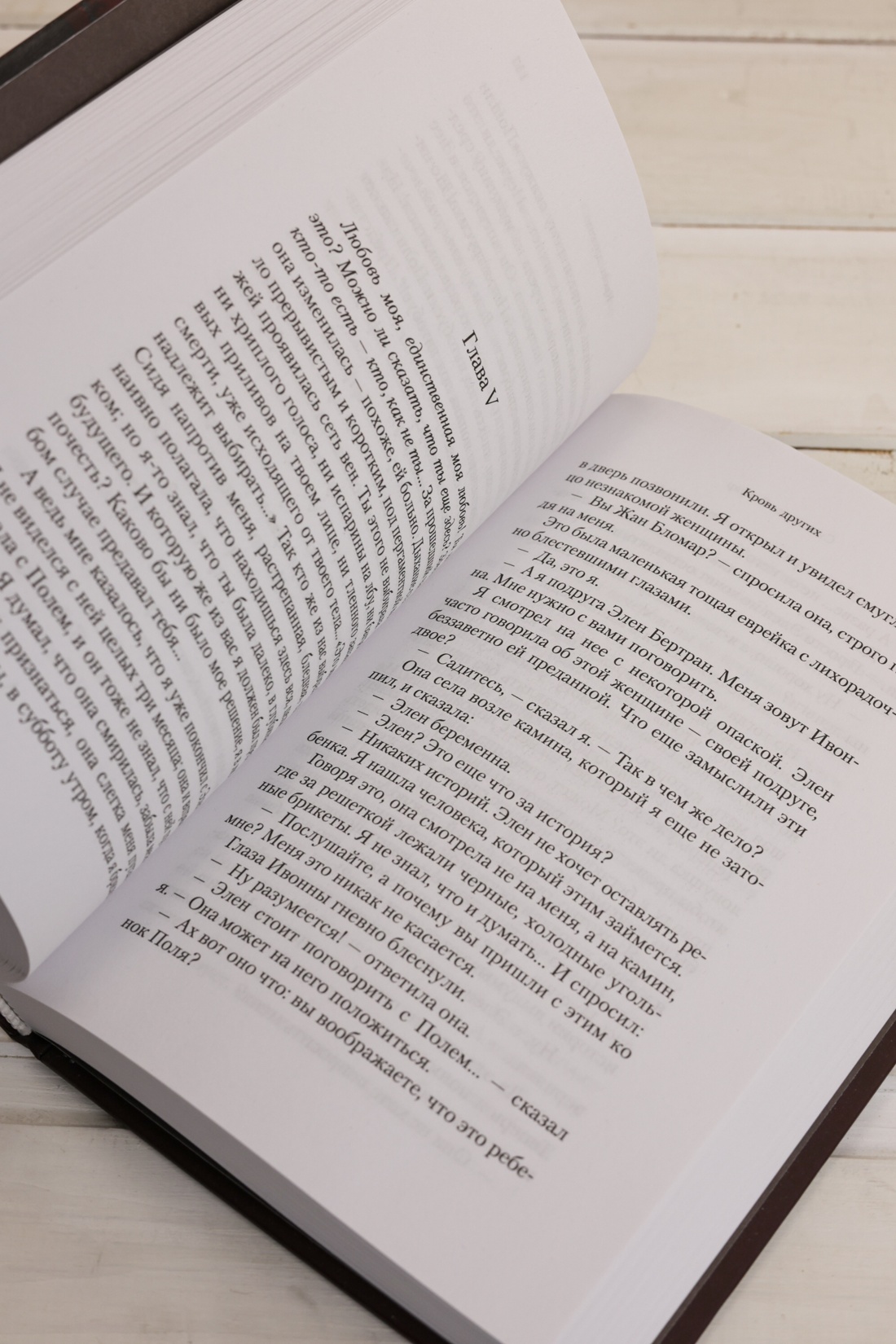 Промо материал к книге "Кровь других" №7