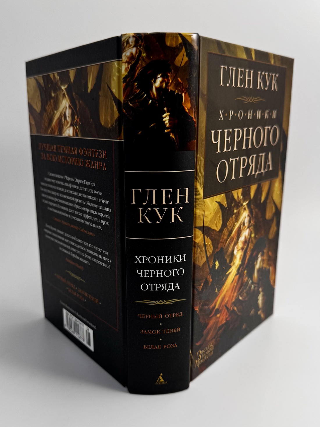 Промо материал к книге "Хроники Черного Отряда: Черный Отряд. Замок теней. Белая Роза" №4