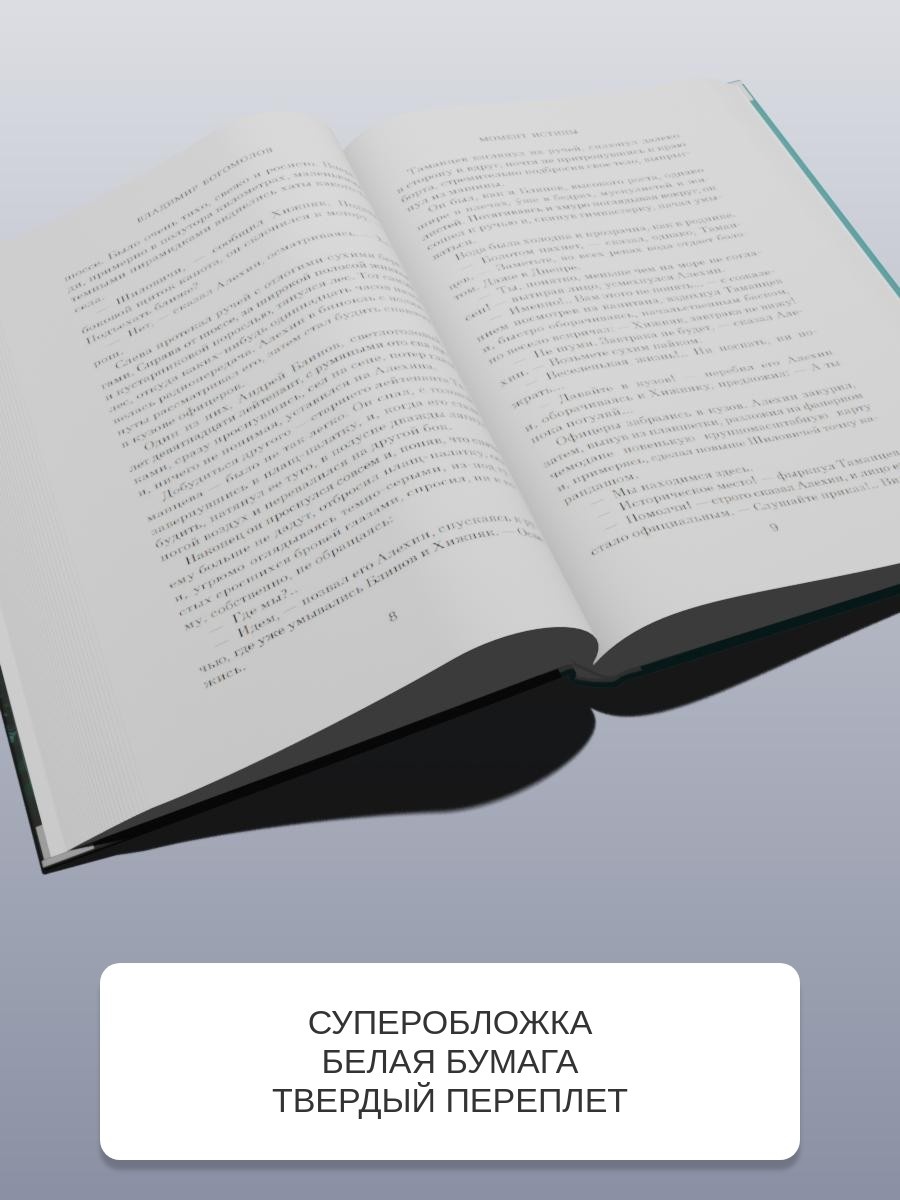 Промо материал к книге "Момент истины" №1