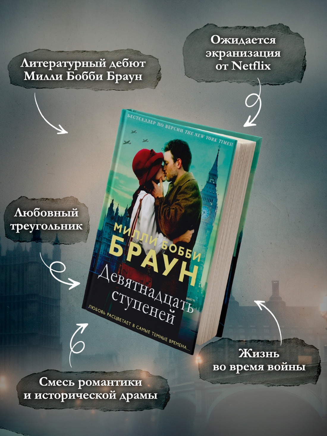 Промо материал к книге "Девятнадцать ступеней" №1