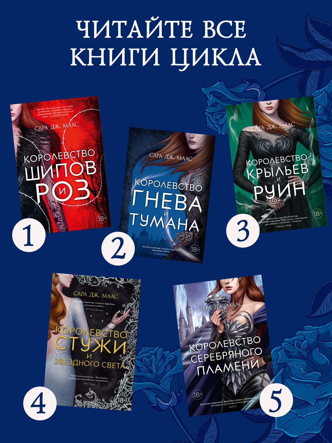 Промо материал к книге "Королевство гнева и тумана (С. Дж. Маас. Новая фэнтези)" №2