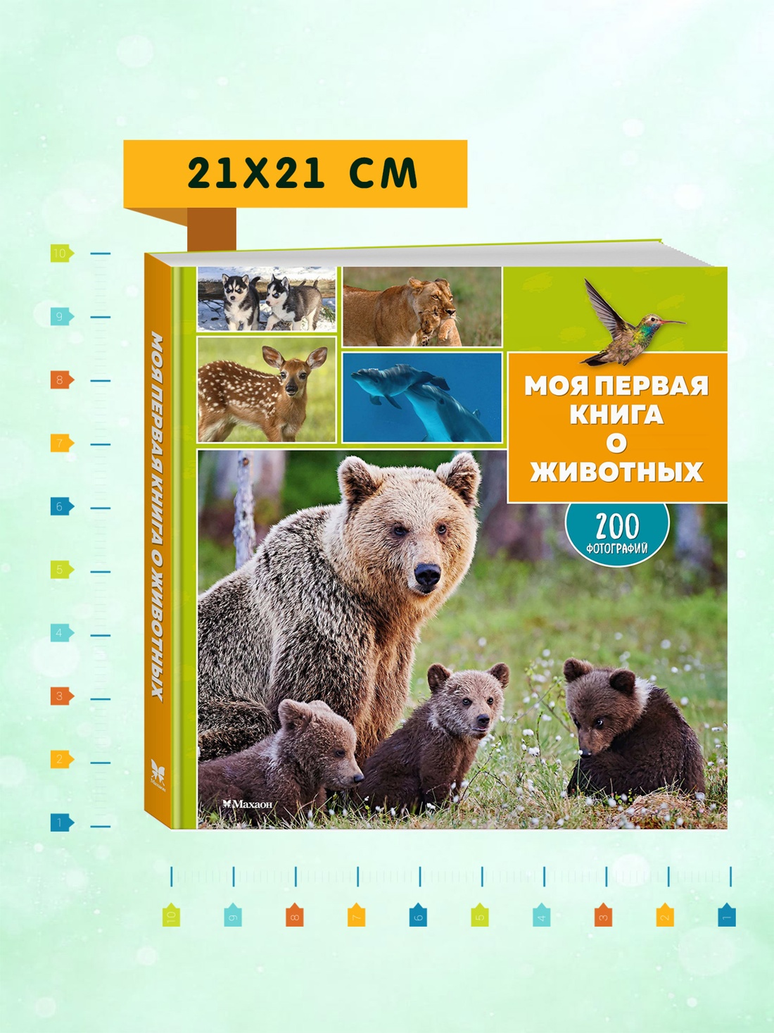 Промо материал к книге "Моя первая книга о животных. 200 фотографий" №3